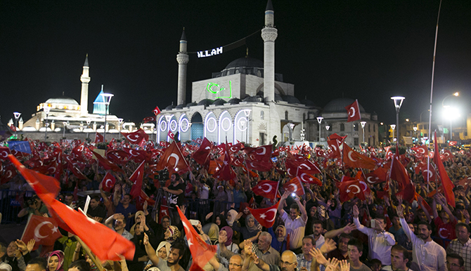 15 Temmuz’da Mevlana Meydanı’ndayız