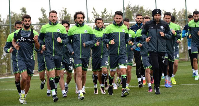 Konyaspor, Braga maçı hazırlıklarına başladı