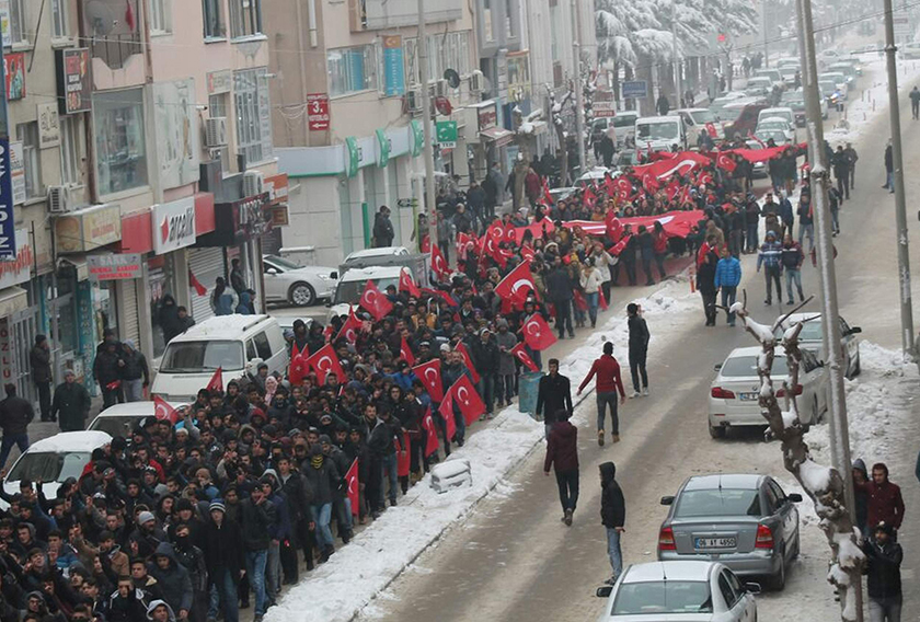 Ereğli teröre karşı tek yürek