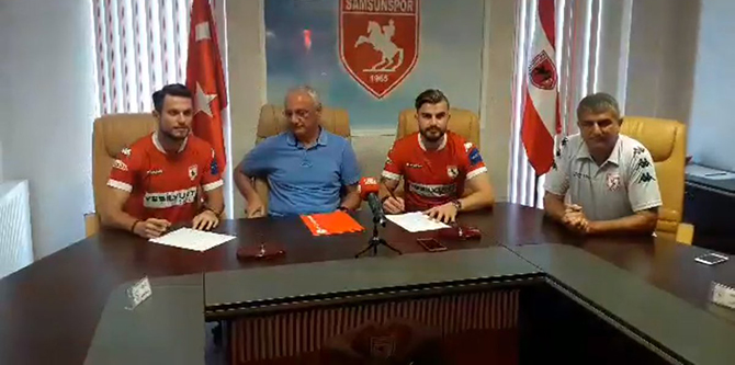 Abdülkerim ve Oğuz Samsunspor’da