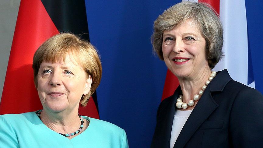 May ve Merkel İran'ı görüştü