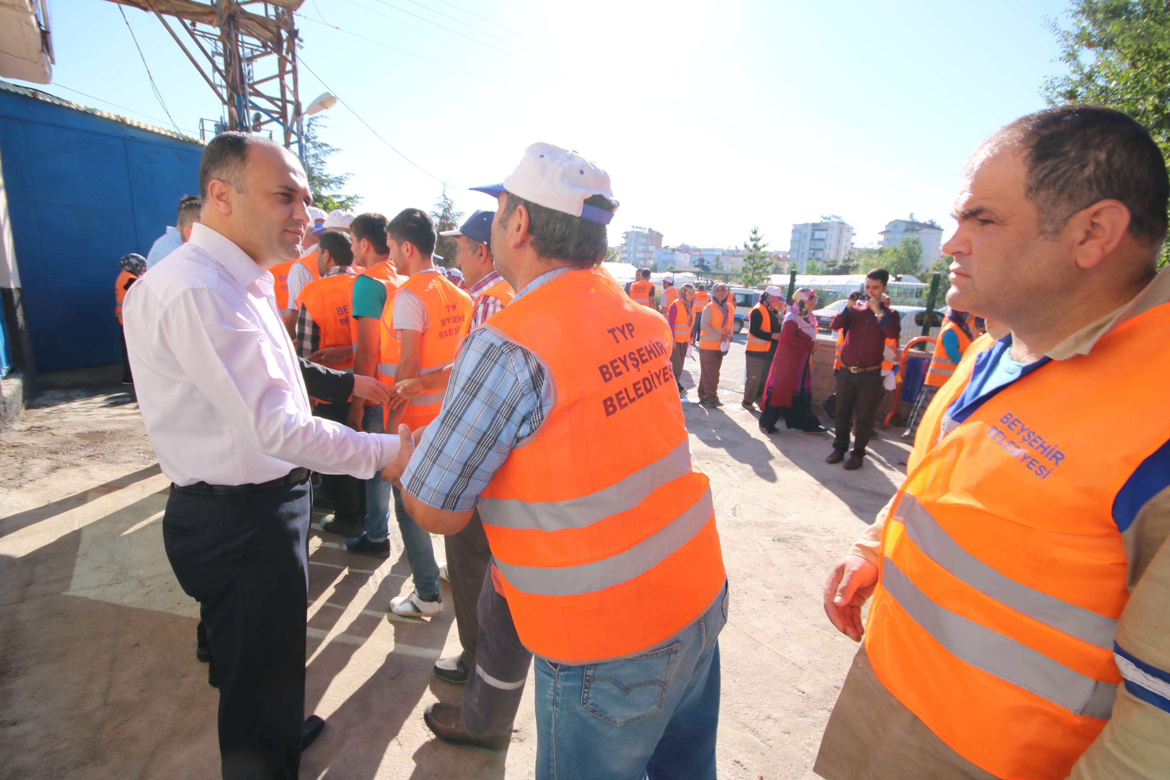 Beyşehir Belediyesi’nde bayramlaşma