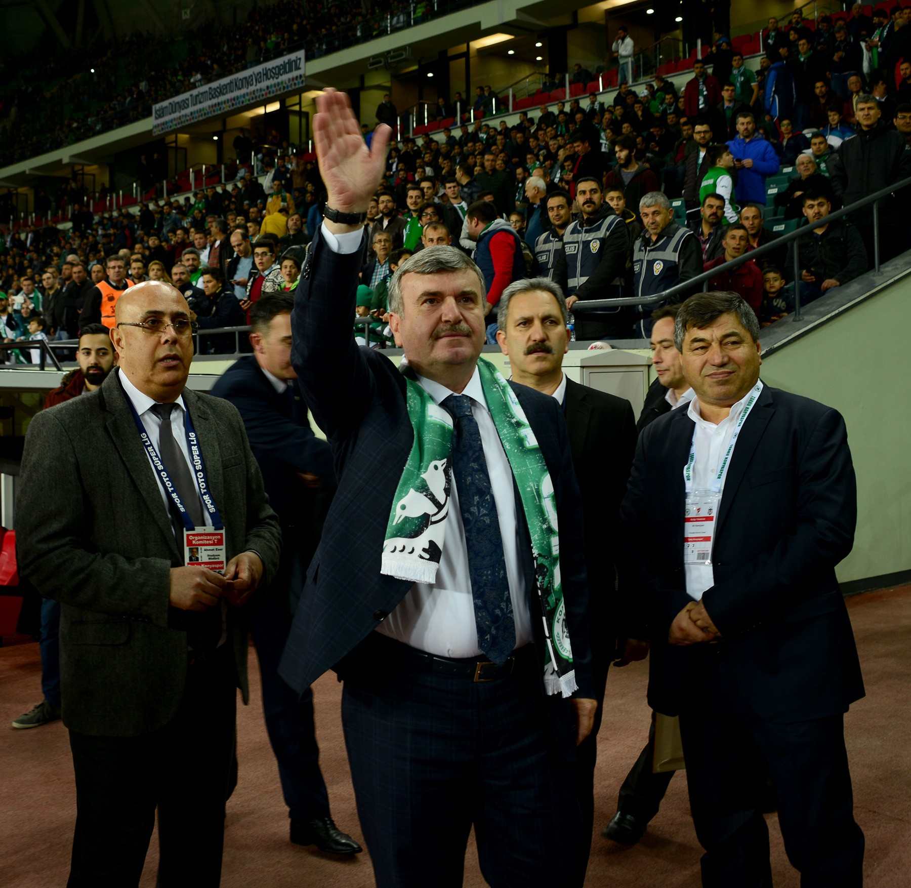 Başkan Akyürek Konyaspor’a Avrupa Kupalarında Başarılar Diledi