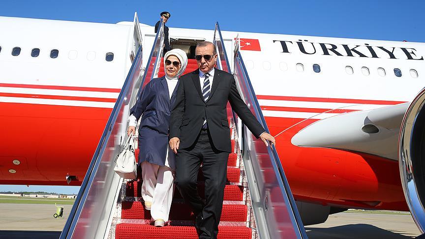 Cumhurbaşkanı Erdoğan ABD'de