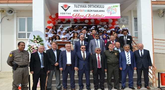 Tuzyaka'da Tübitak Bilim Fuarı Açıldı