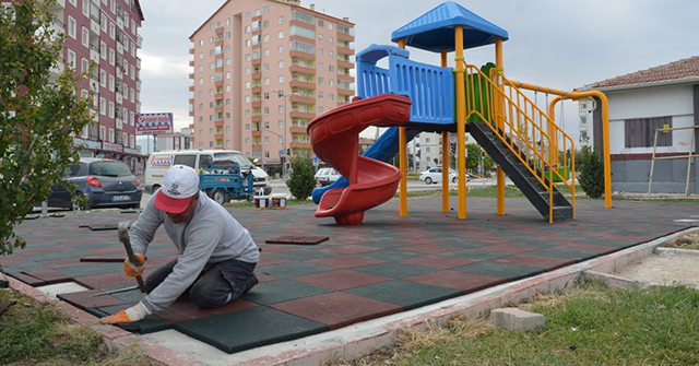 Şehit isminin verildiği park yeniden düzenleniyor