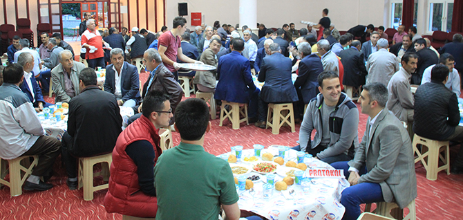 Bozkır'da iftar programı düzenlendi