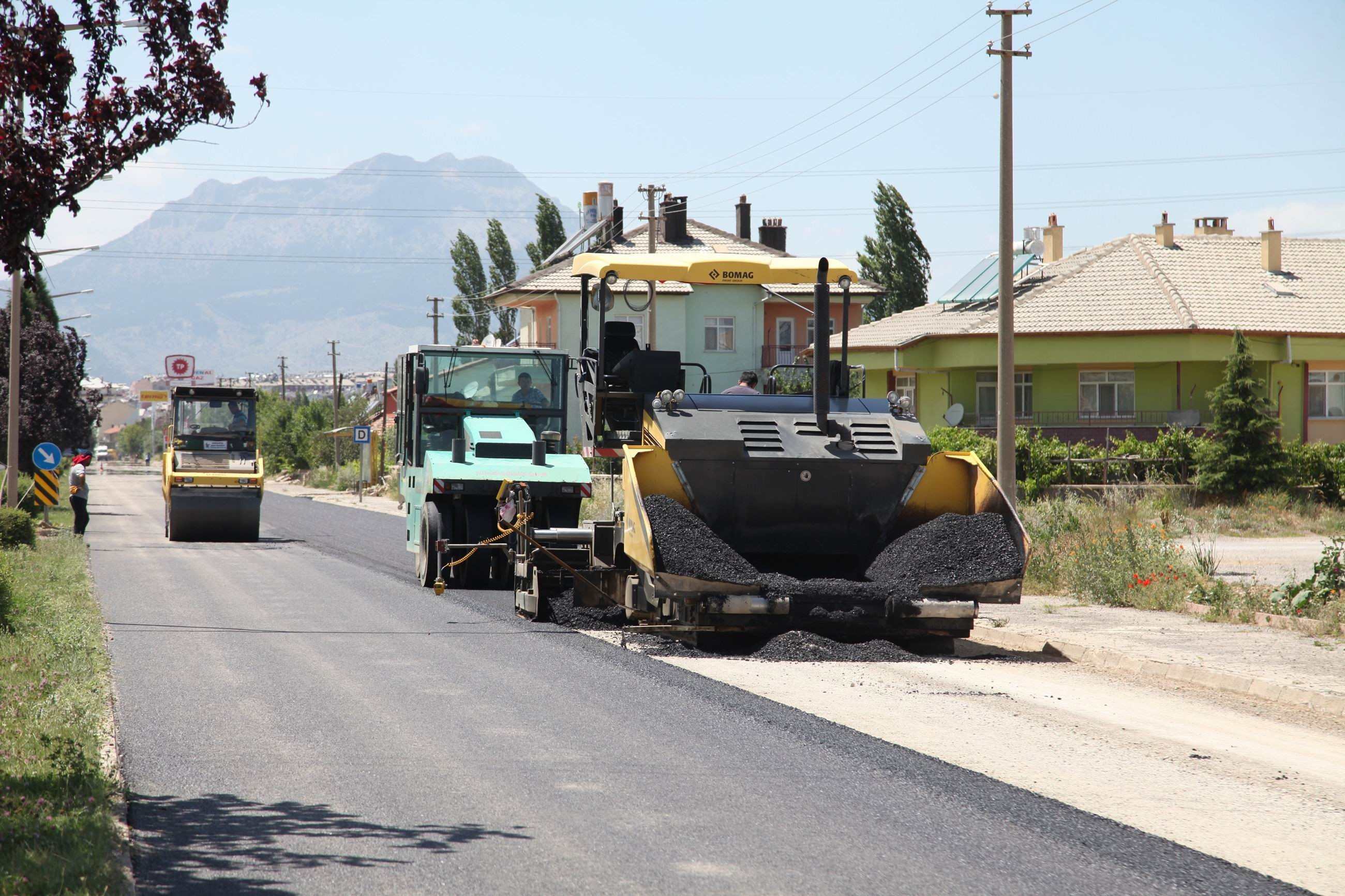 Seydişehir’de Asfalt Çalışmaları Devam Ediyor