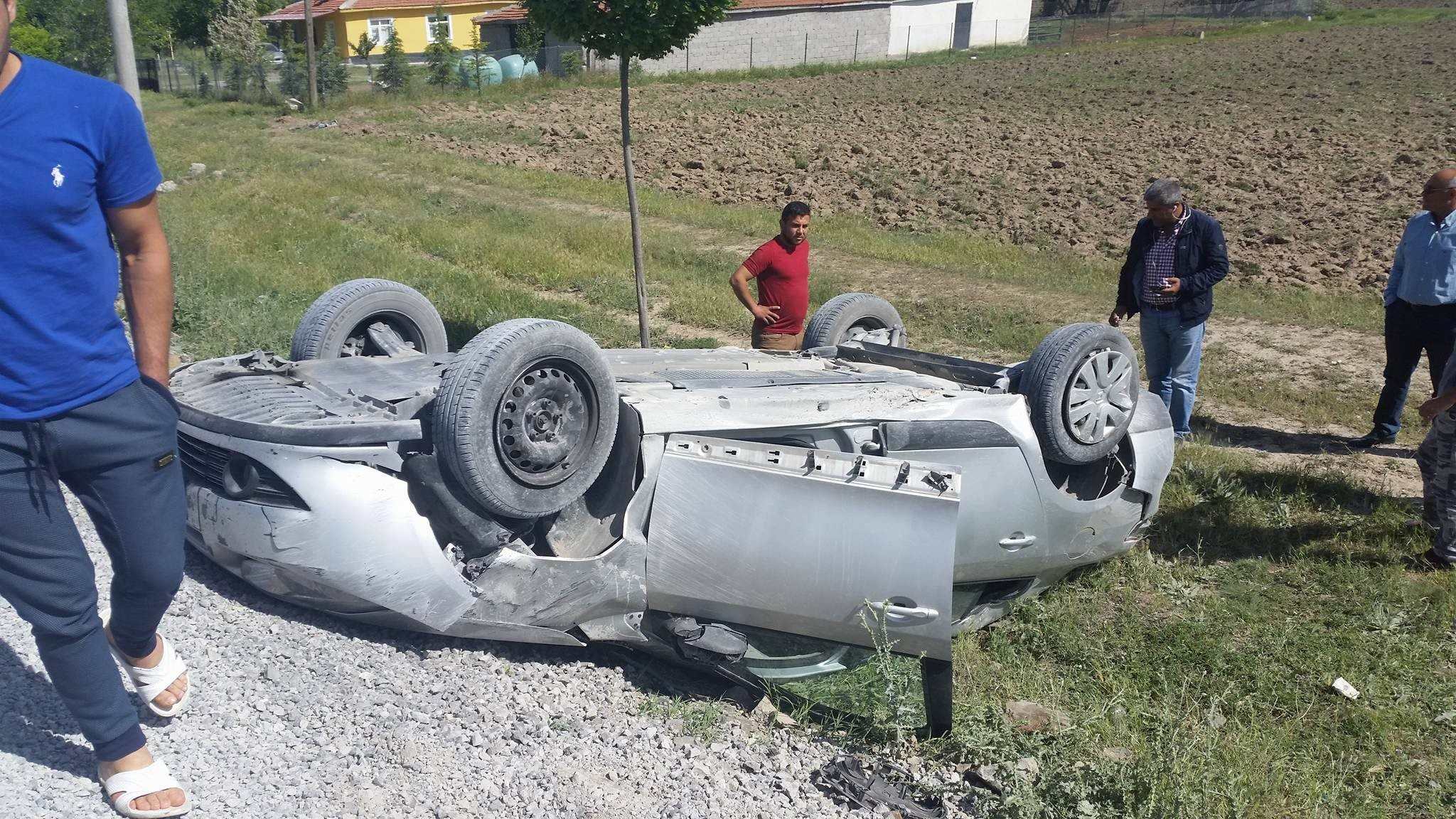 Kulu’da Trafik Kazası: 1 Yaralı