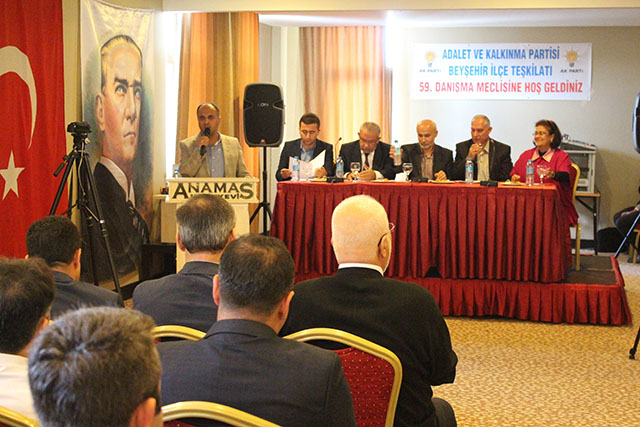 Beyşehir’de Ak Parti 59. Danışma Meclisi Toplantısı yapıldı