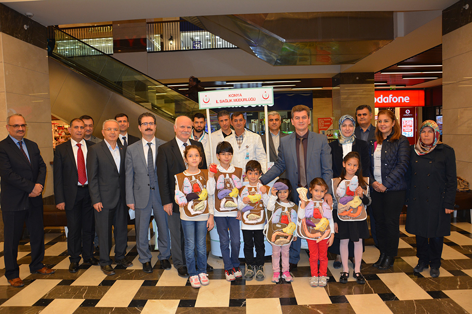 Konya İl Sağlık Müdürlüğü'nden organ bağışı standı