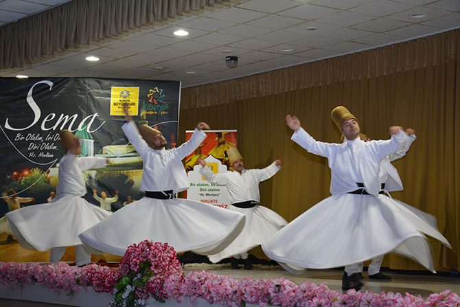 Çumra'da Sema programı