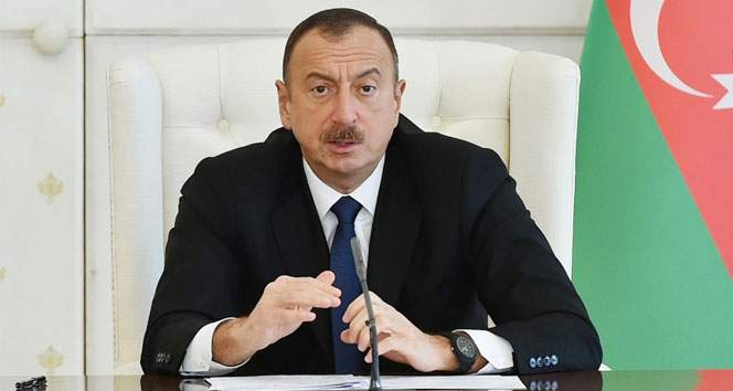 Aliyev'den Erdoğan'a taziye mesajı