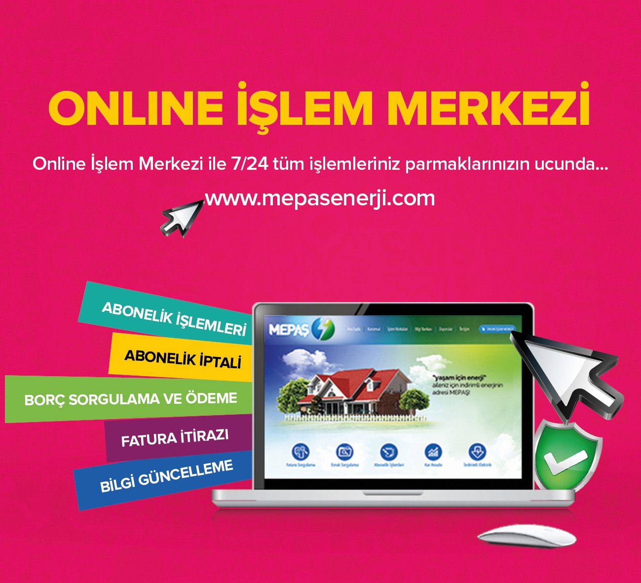 MEPAŞ online işlem merkezini hizmete açtı