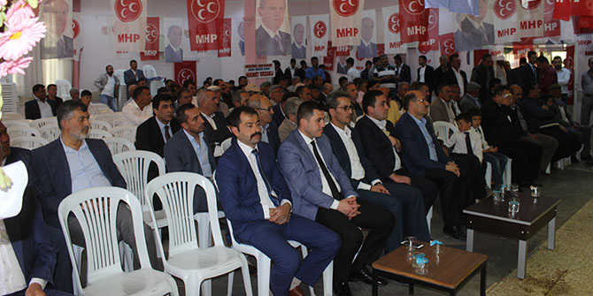 MHP Karapınar İlçe Başkanı Sonkaya güven tazeledi