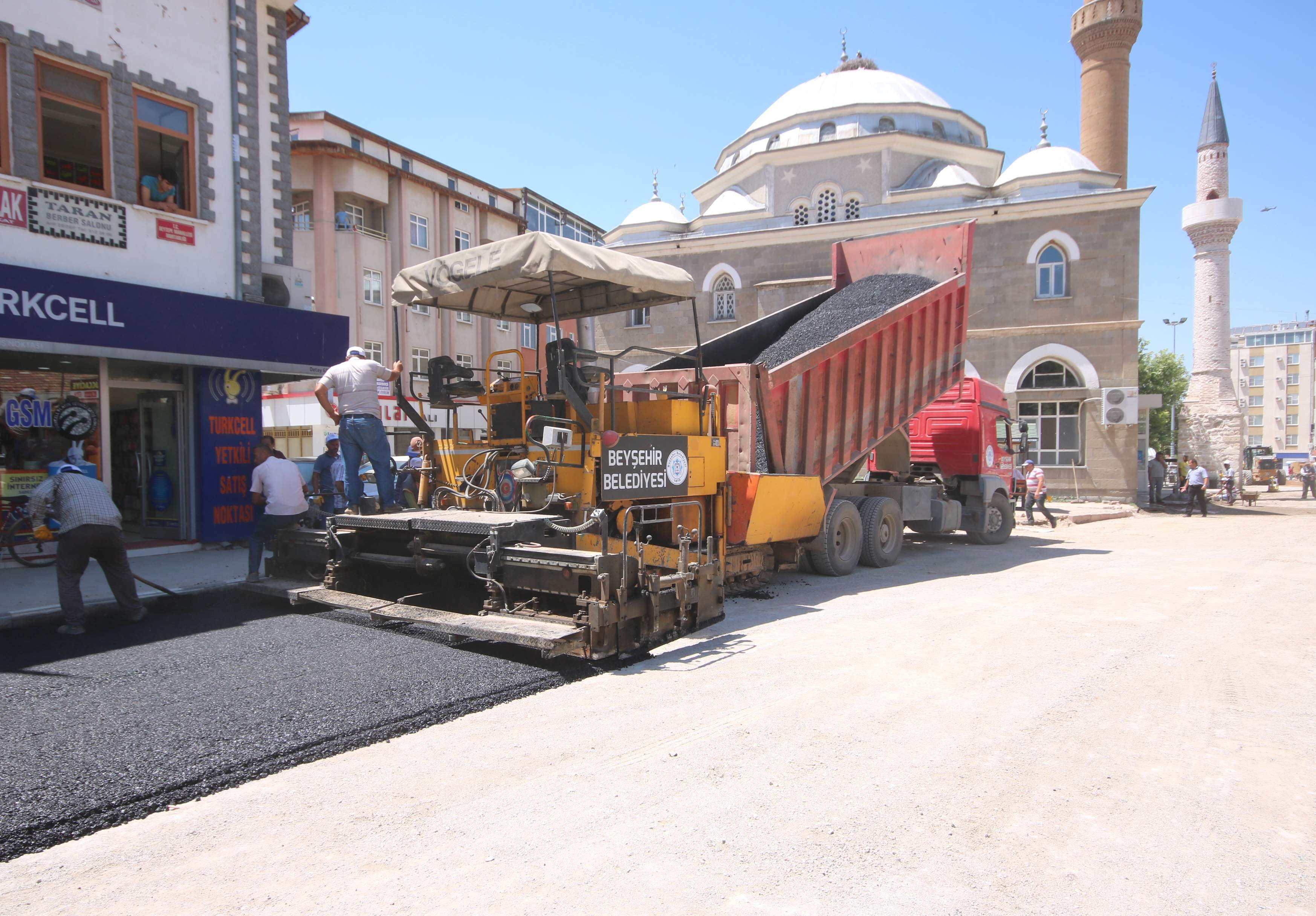 Beyşehir’de Önce Altyapı, Ardından Sıcak Asfalt