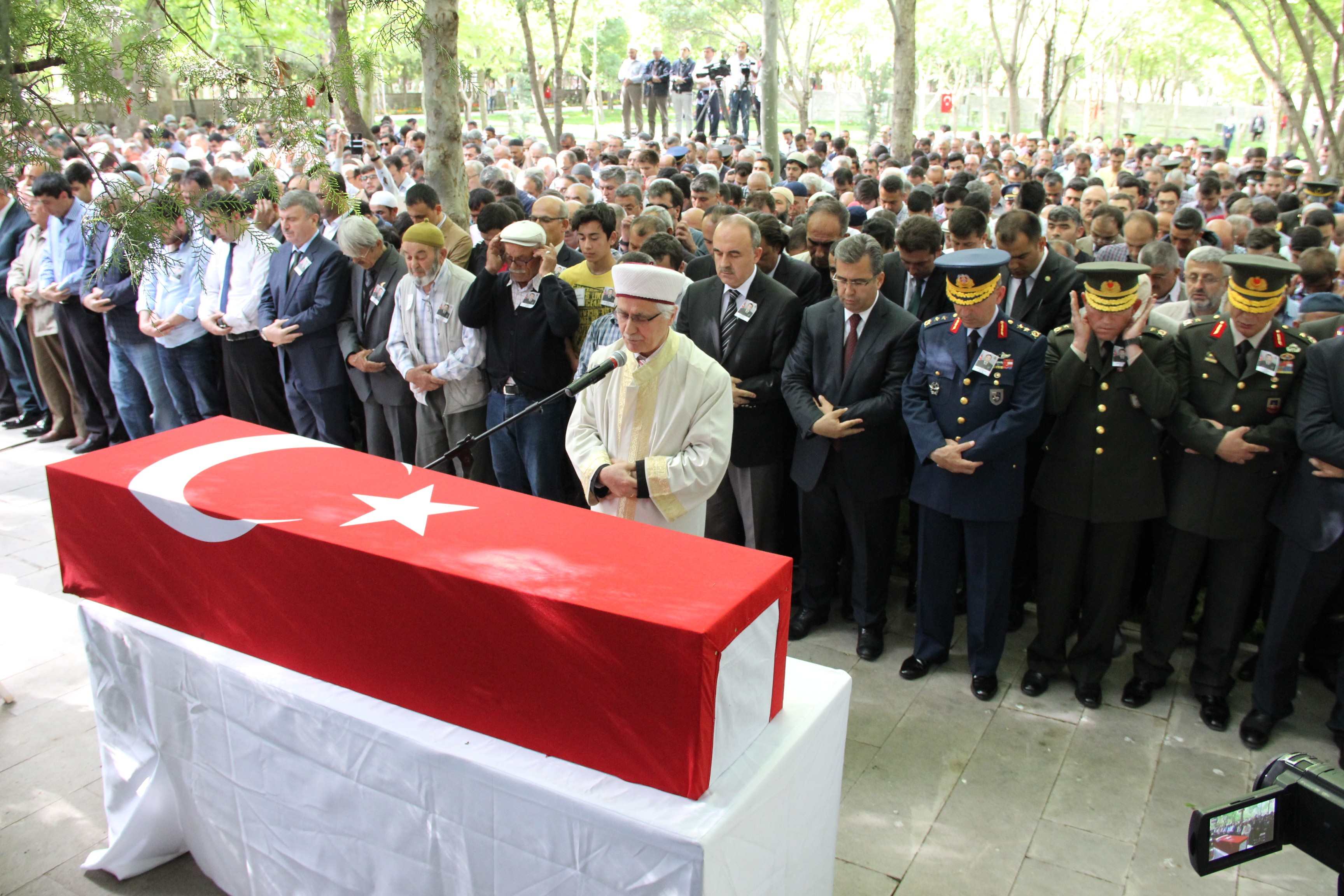 Konyalı Şehit Üsteğmene Son Görev