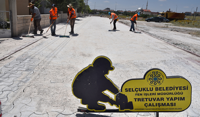 Selçuklu altyapı ve asfaltta hedefi aştı