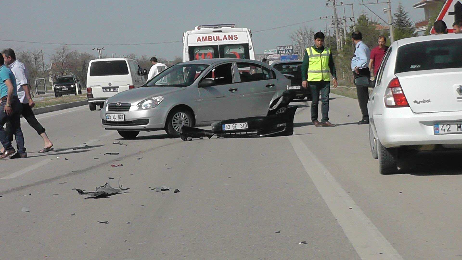 Kulu'da Trafik Kazası: 5 Yaralı