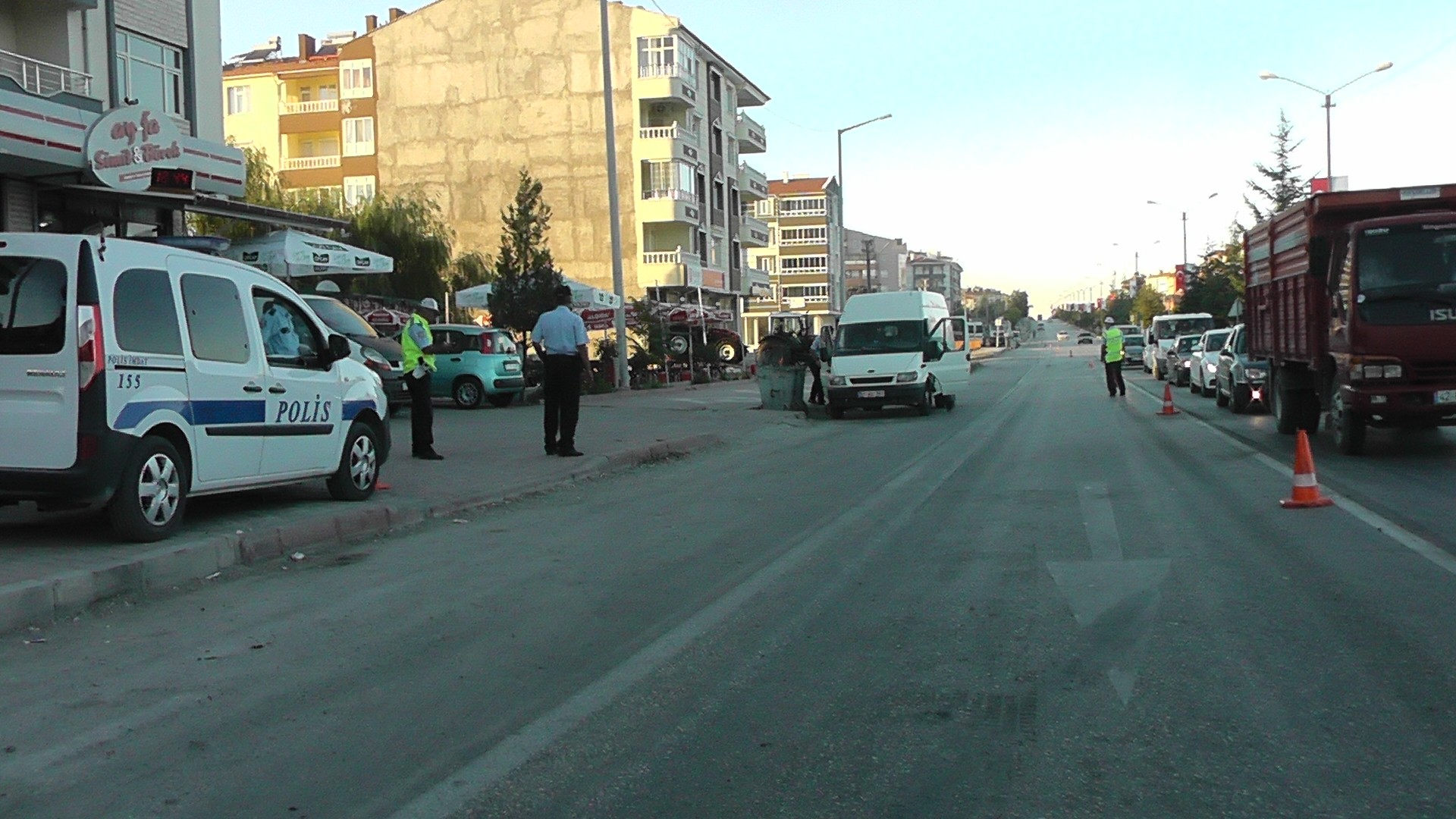 Kulu’da yol kontrol ve güvenlik uygulamaları sürüyor