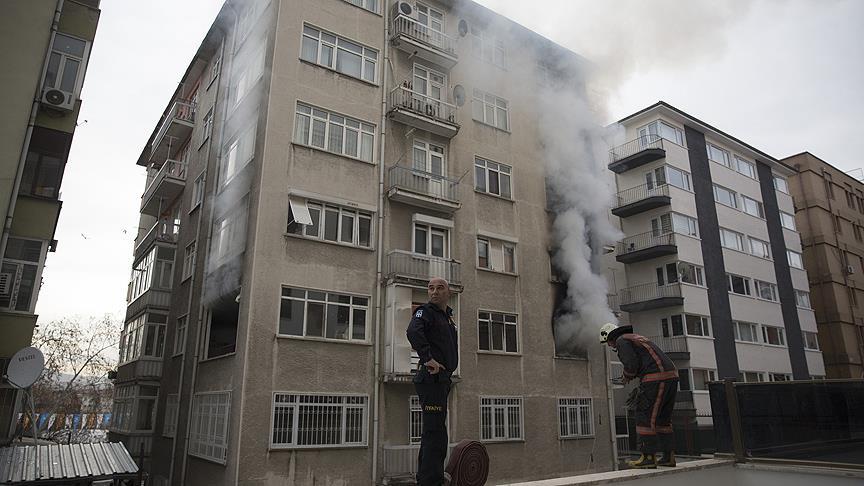 Başkentte doğalgaz patlaması: 1 yaralı