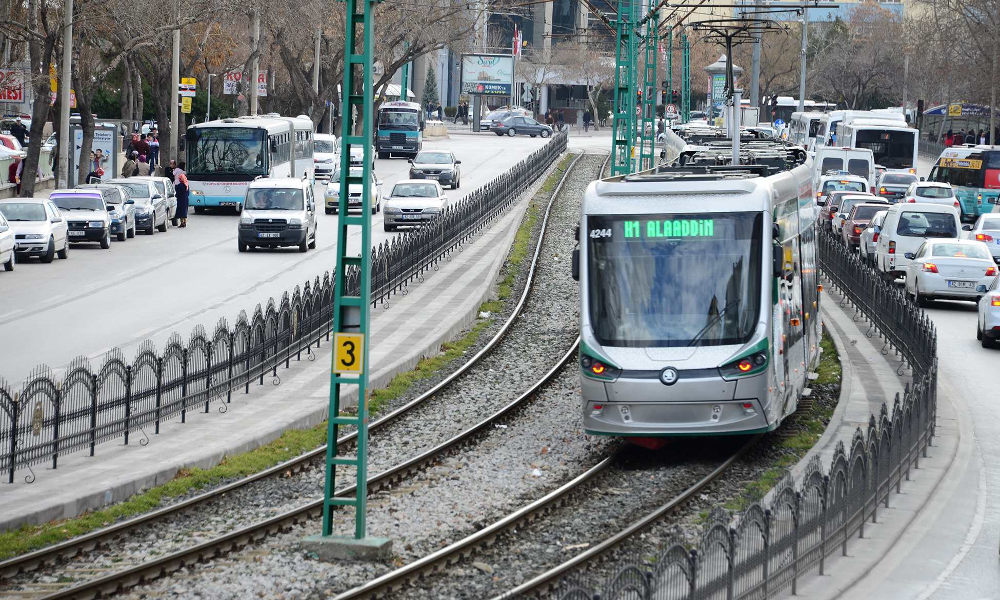 Konya'da ikinci bir duyuruya kadar toplu ulaşım ücretsiz