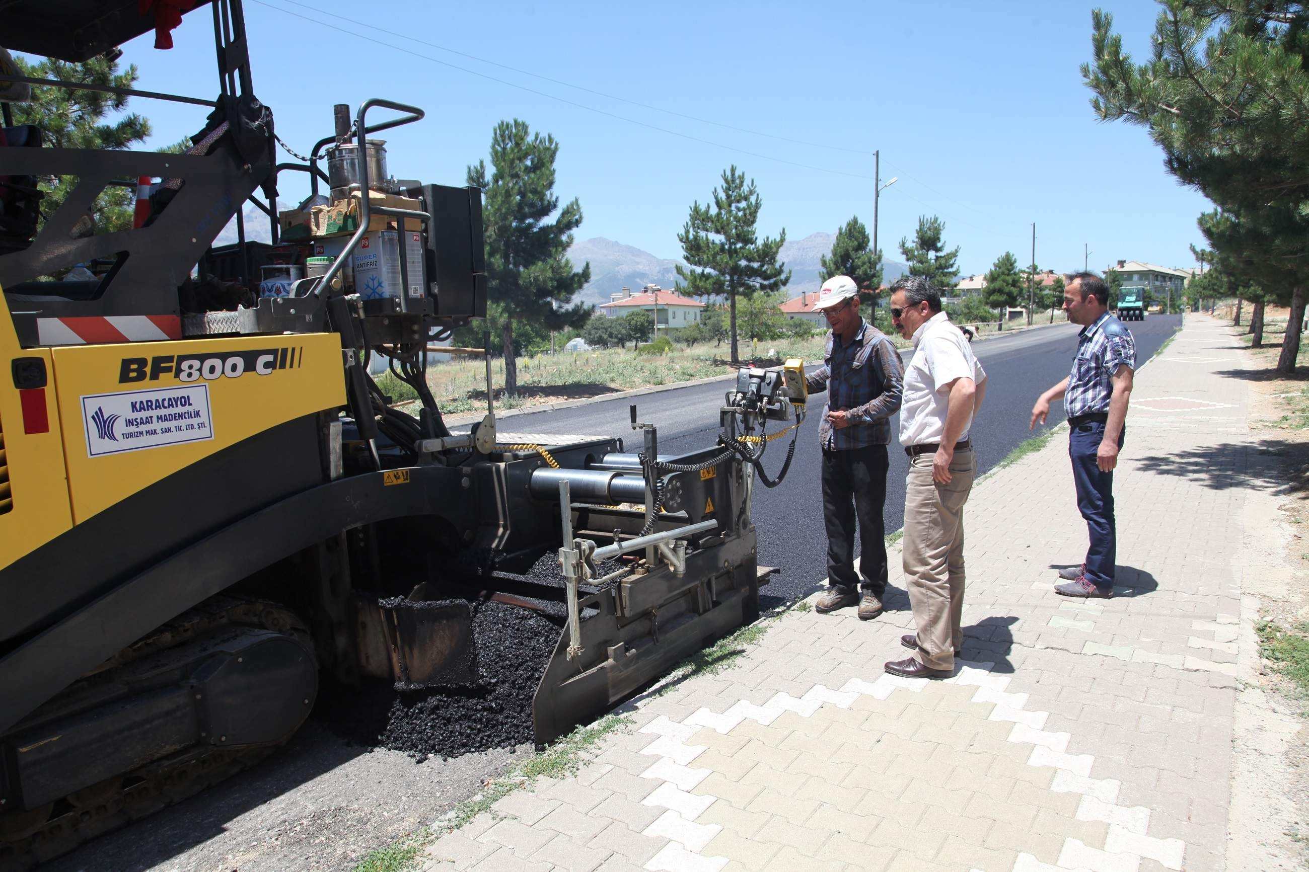 Seydişehir’de Hedef 600 Bin Metrekare Asfalt Yol