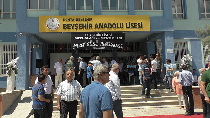 Beyşehir Lisesi mezunları pilav gününde buluştu