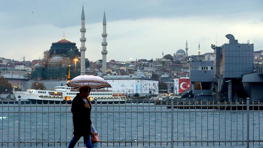 İstanbul'da sağanak bekleniyor