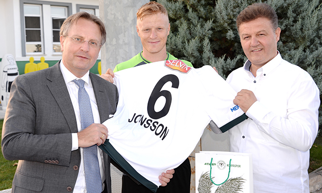 Svend Olling Jonsson’u Konyaspor’u ziyaret etti