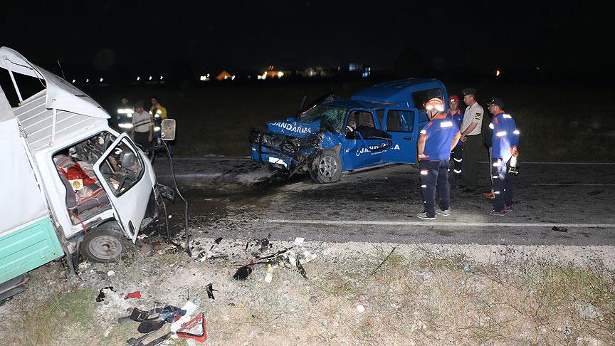 Kütahya'da trafik kazasında bir asker şehit oldu