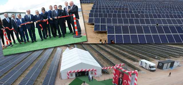 Türkiye’nin En Büyük Güneş Enerji Santrali Açıldı