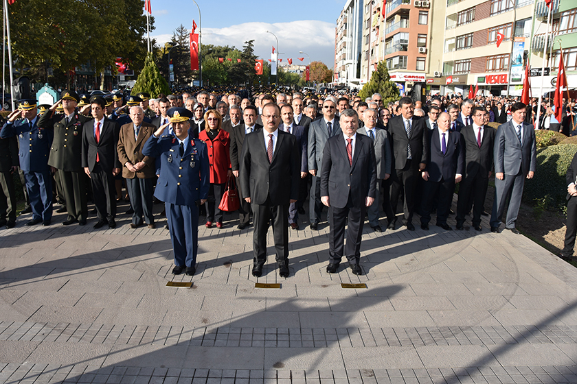 Mustafa Kemal Atatürk anıldı