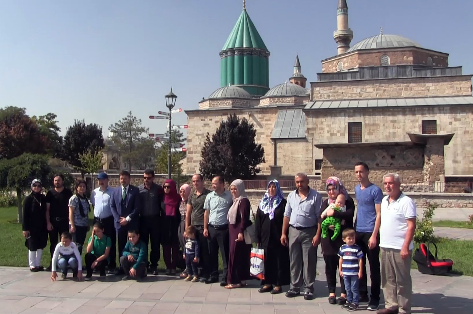 Zonguldaklı madenciler Mevlana Müzesi'nde