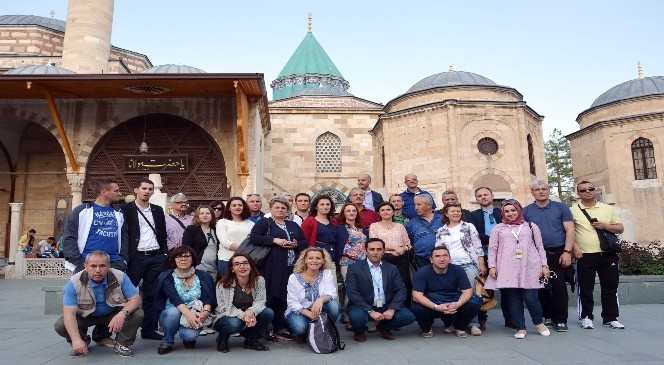 Balkanlardan Gelen Tarihçiler Konya'da Tarihe Yolculuk Yaptı