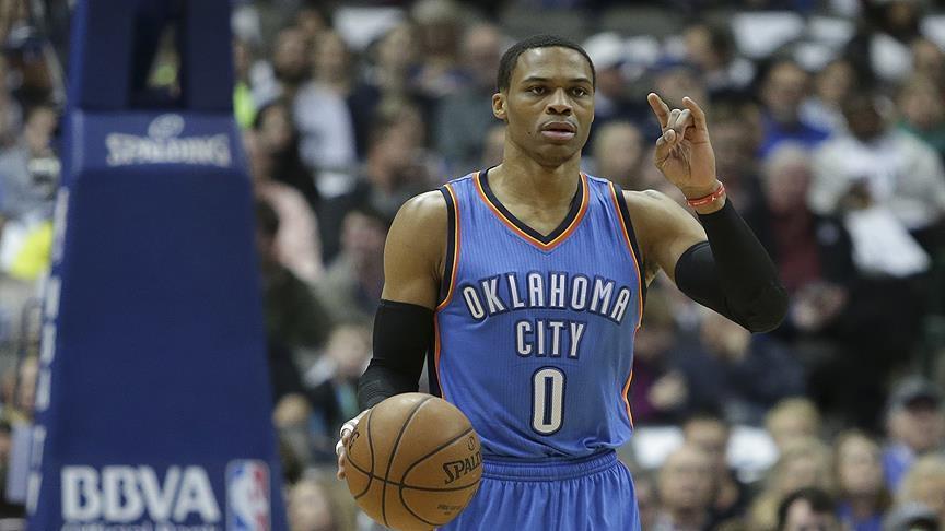 Thunder, Westbrook ile kazandı