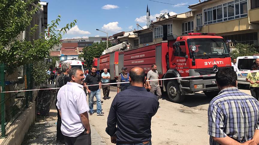 İvedik Organize Sanayi Bölgesi'nde patlama