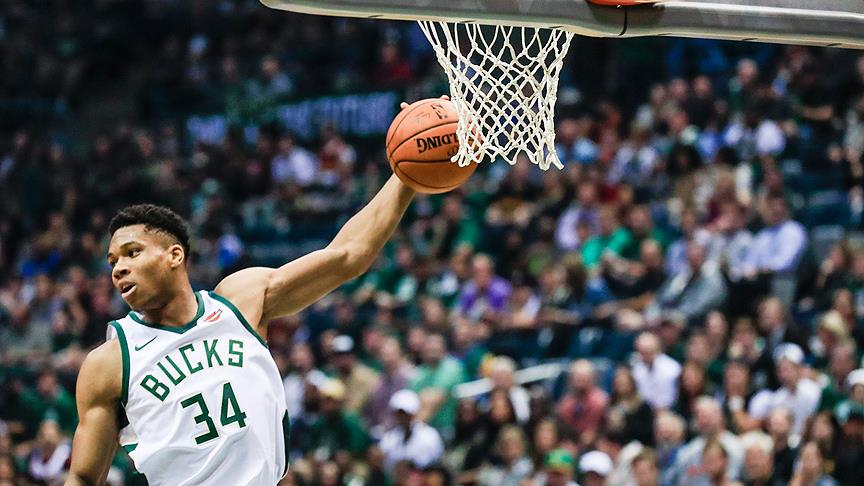 Antetokounmpo'dan kariyer rekoru