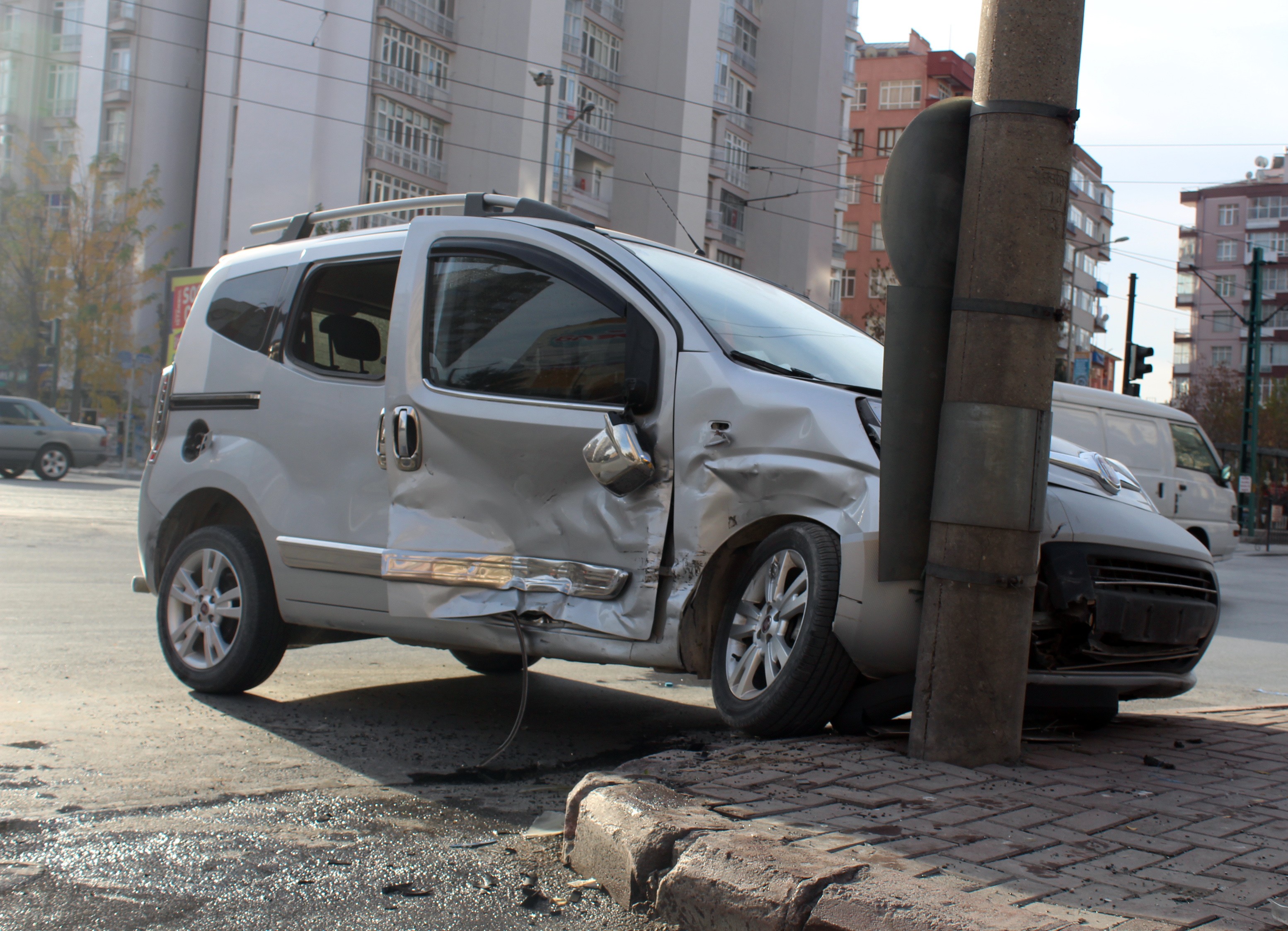 Konya'da trafik kazası: 3 yaralı