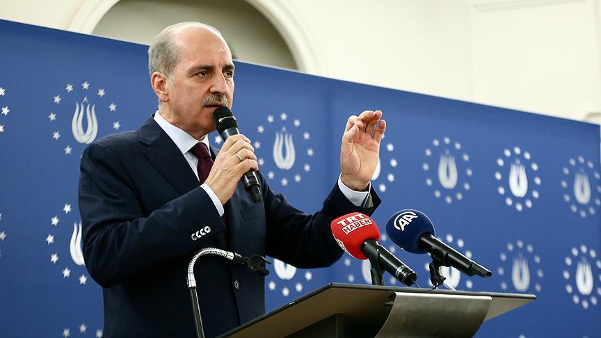 Kurtulmuş, Brüksel'de Demokrasi ve Milli Birlik Günü etkinliğine katıldı