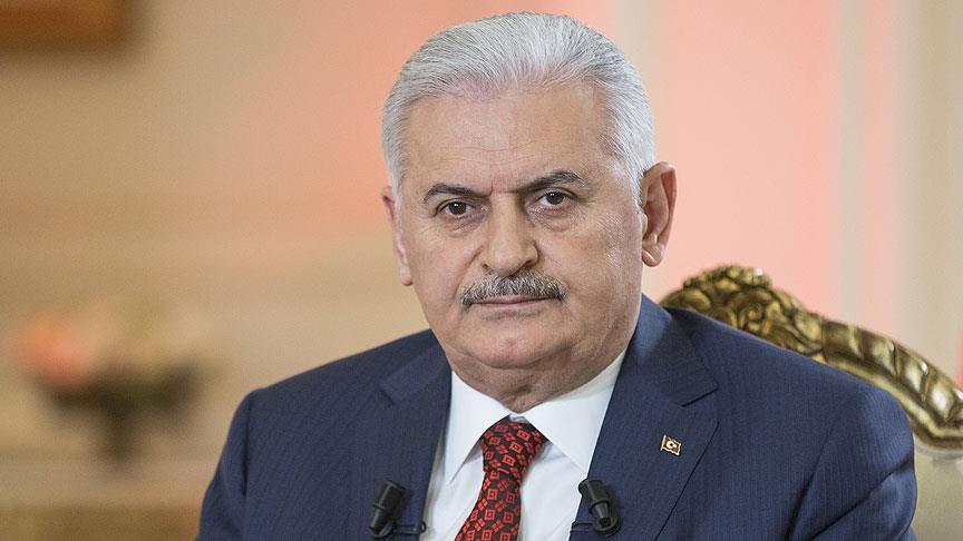 Başbakan Yıldırım'dan şehitler için taziye mesajı