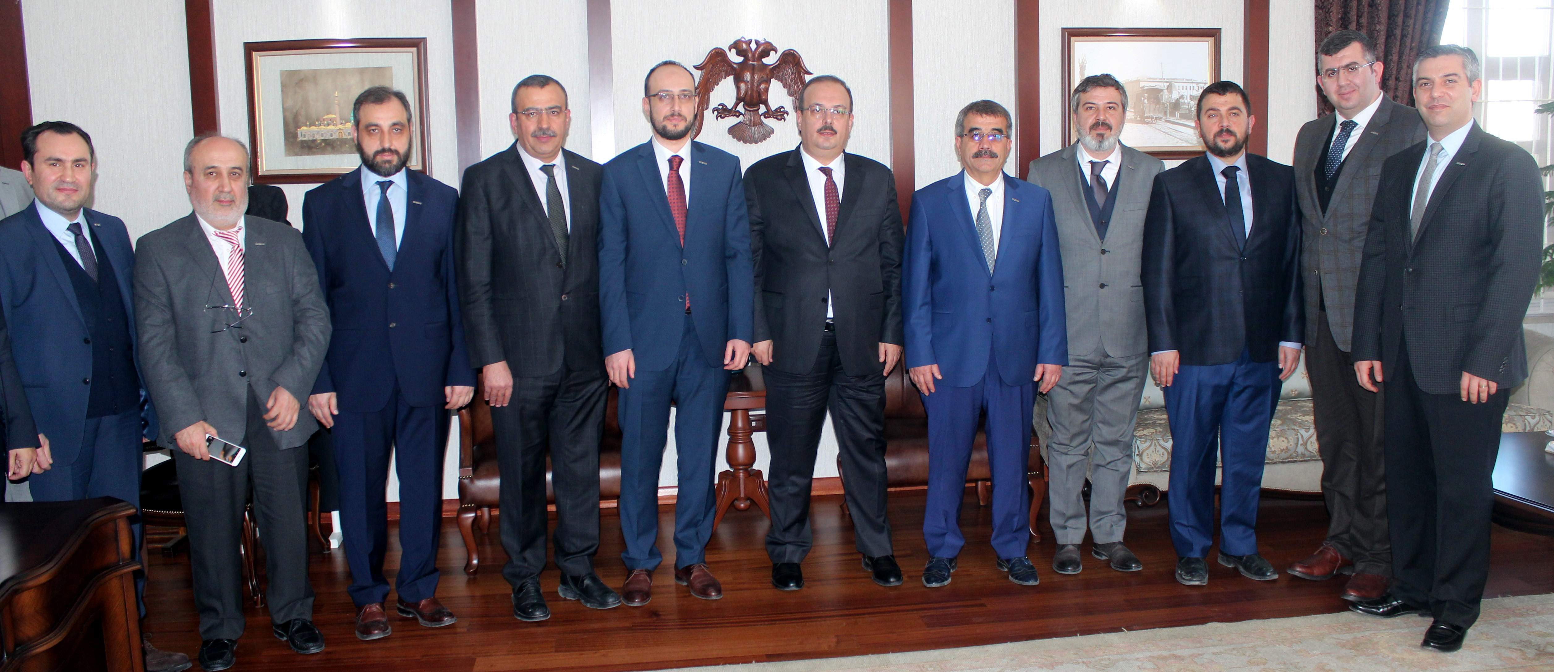 MÜSİAD Konya yönetiminden Vali Canbolat’a ziyaret