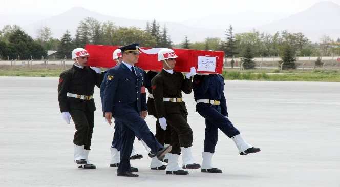 Konyalı Şehidin Cenazesi Memleketine Getirildi