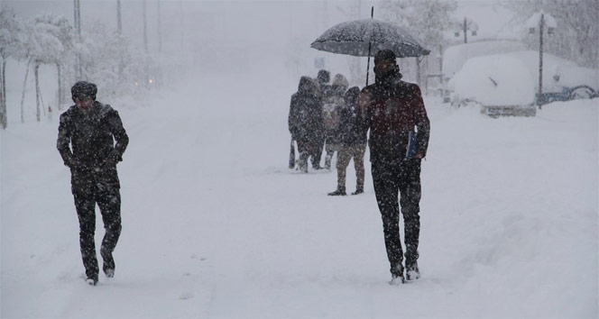 Meteoroloji’den 12 il için yoğun kar yağışı uyarısı