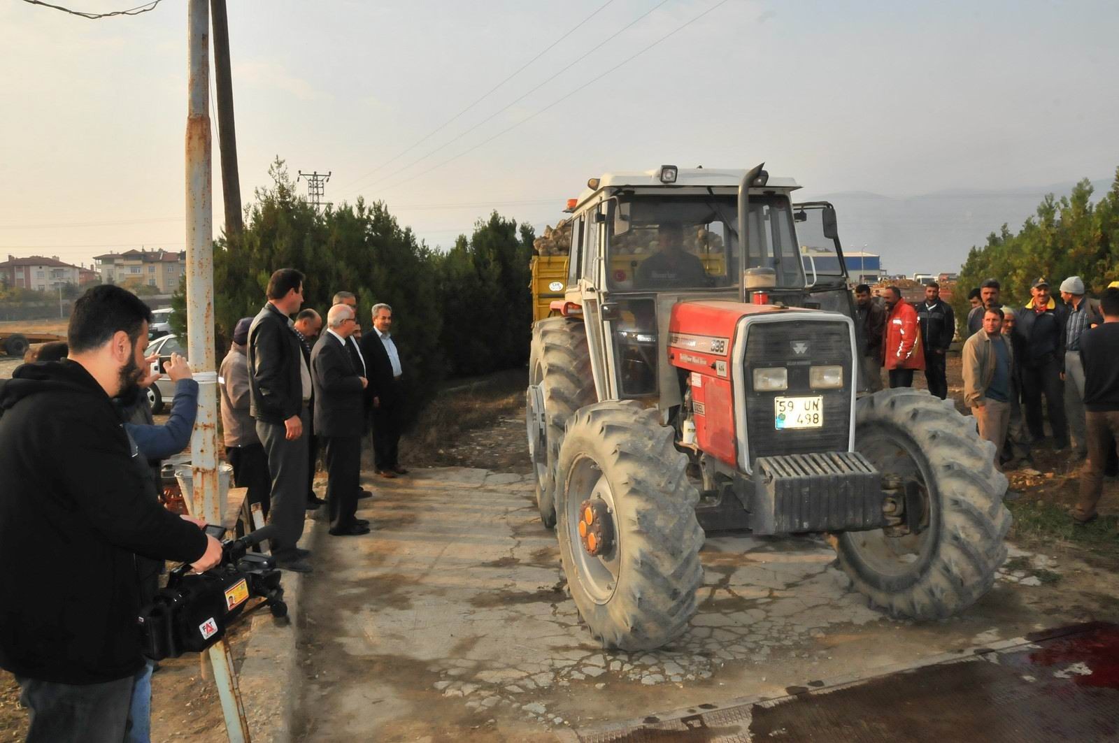 Akşehir pancar bölge şefliğinde alımlar başladı