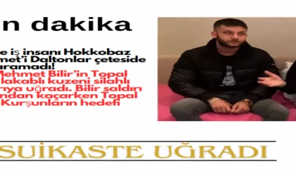 Daltonlar Çetesine Sığınan Mehmet Bilir'e Suikast!