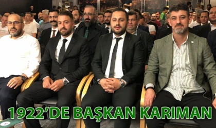 1922’DE BAŞKAN KARIMAN 