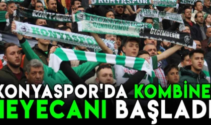 Konyaspor'da kombine heyecanı başladı!