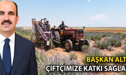 Başkan Altay: Çiftçimize katkı sağladık
