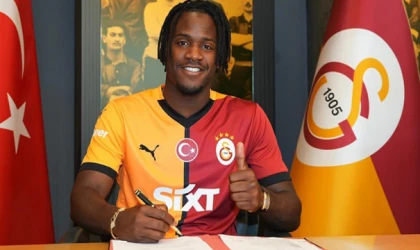 Batshuayi Galatasaray'da olmaktan mutlu!